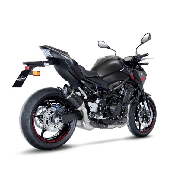 Système d?èchappement LeoVince LV Pro pour Kawasaki Z 900, carbone, slip on, E-approbation