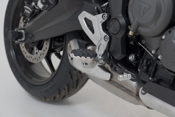 SW-Motech Repose-pieds réglables EVO, acier inoxydable, pour Triumph Tiger 660 Sport - SW Motech