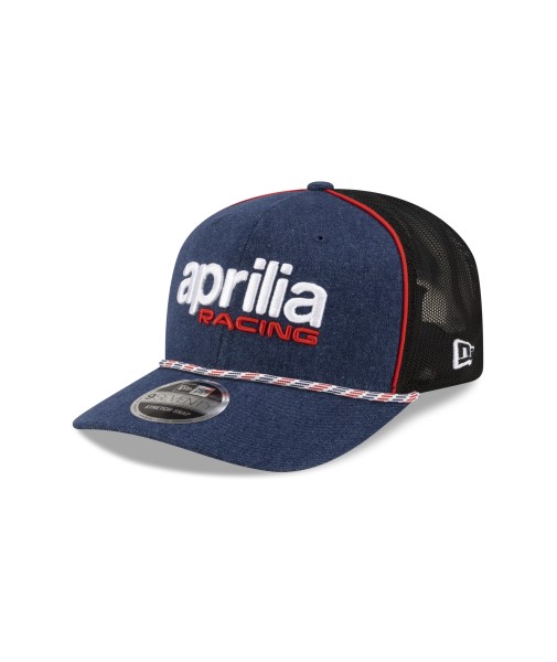 Casquette Aprilia Replica Austin New Era 9Seventy noire et bleue