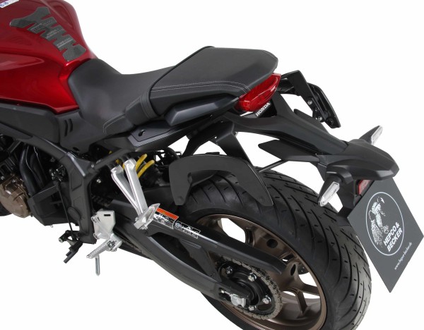 Supports latéraux C-Bow noirs pour Honda CBR 650 R (19-20) Hepco & Becker