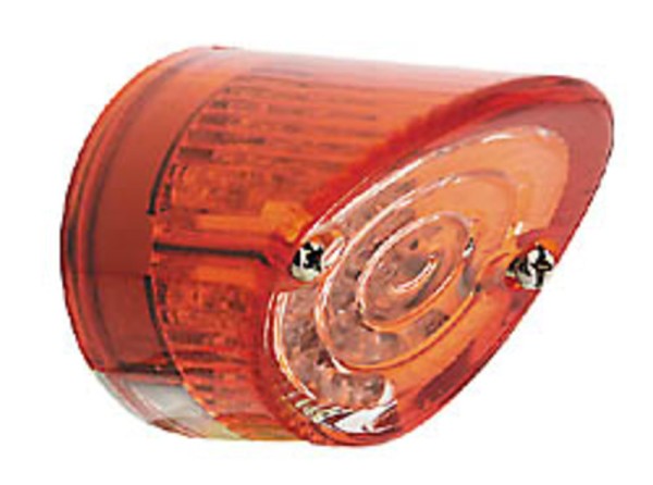 Feu arrière HIGHSIDER smart NOSE LED, lentille rouge/claire