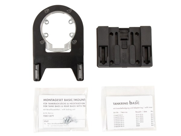 Anneau de réservoir Basic avec unité de fermeture de la sacoche de réservoir pour BMW R 12 S (25-) Hepco & Becker