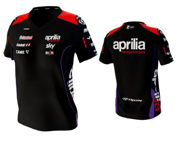 T-shirt Aprilia Racing Replica 2024 Femme