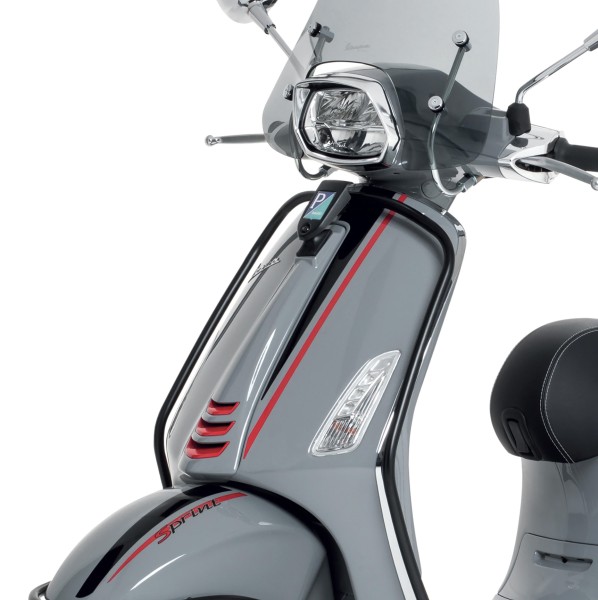 Arceaux de sécurité avant Vespa Primavera / Sprint / Elettrica - noir