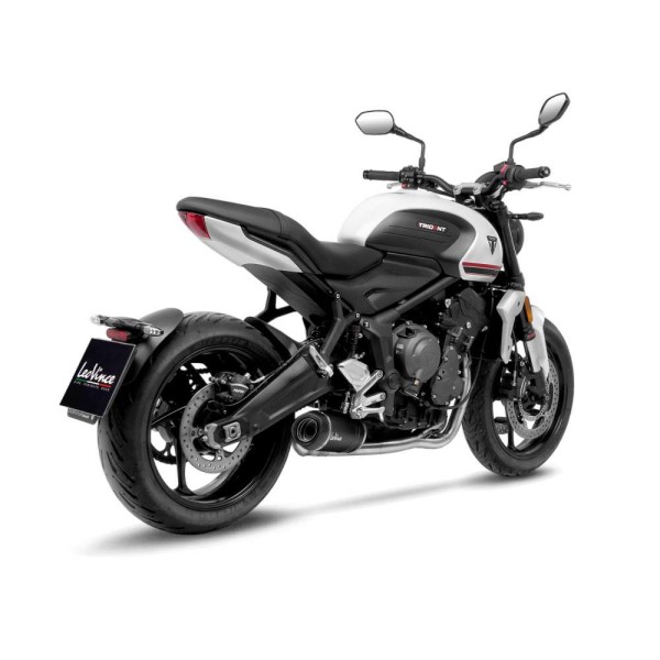 Système complet LeoVince LV One Evo pour Triumph Trident 660, carbone, expertise électronique