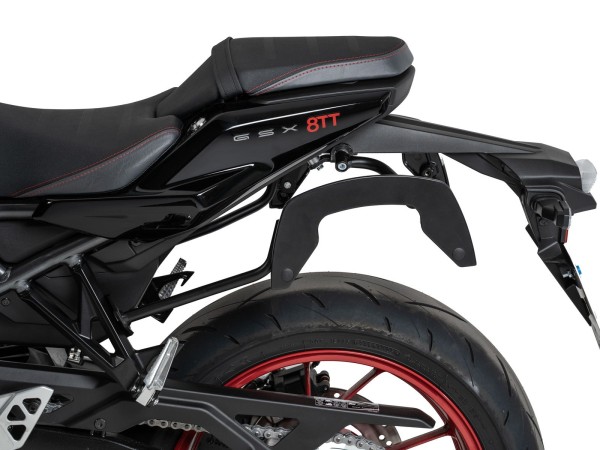 Supports latéraux C-Bow noirs pour Suzuki GSX-8TT (25-) Hepco & Becker