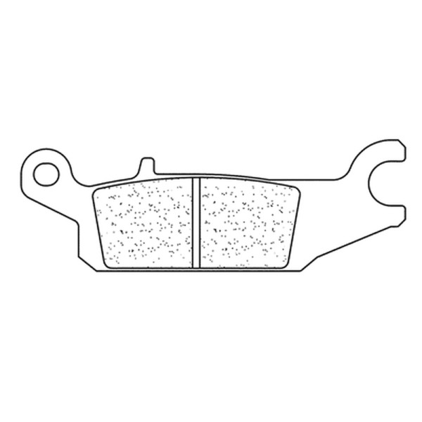 CL Brakes ATV plaquettes de frein en métal fritté - 1193ATV1