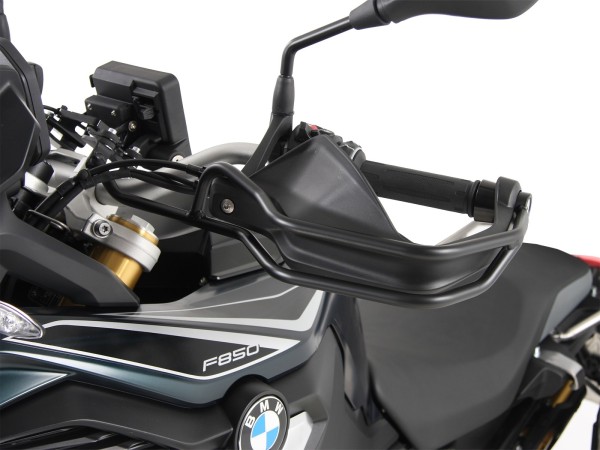 Protection de poignée gauche et droite noire pour BMW F 850 GS Hepco & Becker