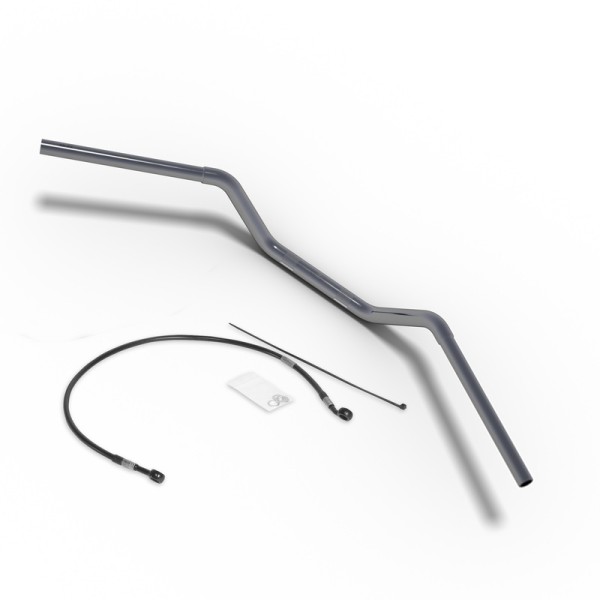 HIGHSIDER pro Flat Track L14 Kit de guidon 1 pouce, Avec conduite de frein, Pour HD