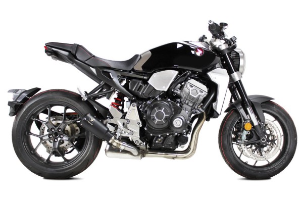 Silencieux IXRACE MK2 Honda CB 1000 R, acier inoxydable noir, homologué E, Euro4+5