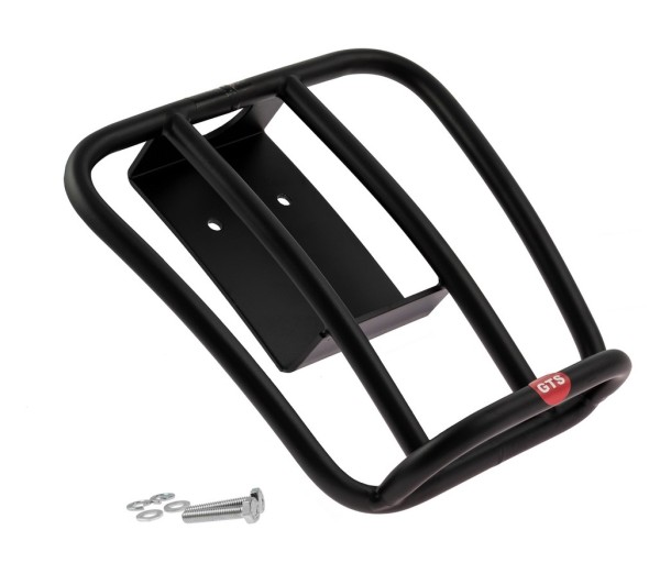 Porte-bagages arrière 70's pour Vespa GTS/GTV/GT 125-300ccm 4T LC, noir mat