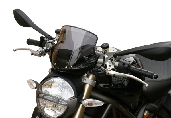 Vitre de tourisme MRA "T" pour DUCATI MONSTER 696 / 796 / 1100 toutes les années de construction