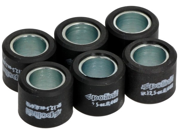 Jeu de galets de variateur Polini, 20x17 mm, 12,5 g, pièces : 6
