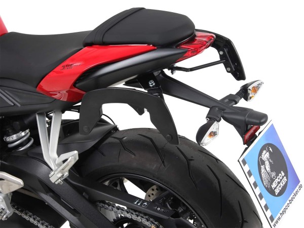 Support de sacoche C-Bow pour Triumph Street Triple 765 S/R/RS (17-) Hepco & Becker