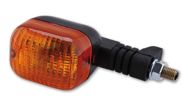 HIGHSIDER Smart Duc-Style Clignotants Boîtier noir / Lentille orange (pièce), avant droit & H