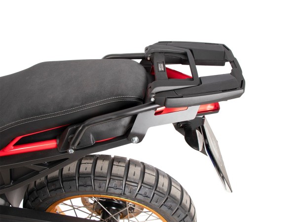 Support de top case Easyrack noir pour Aprilia Tuareg 660 Rally (25-) Hepco & Becker