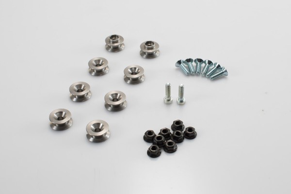 SW-Motech Kit d'adaptation pour les supports latéraux PRO pour les valises latérales AERO ABS
