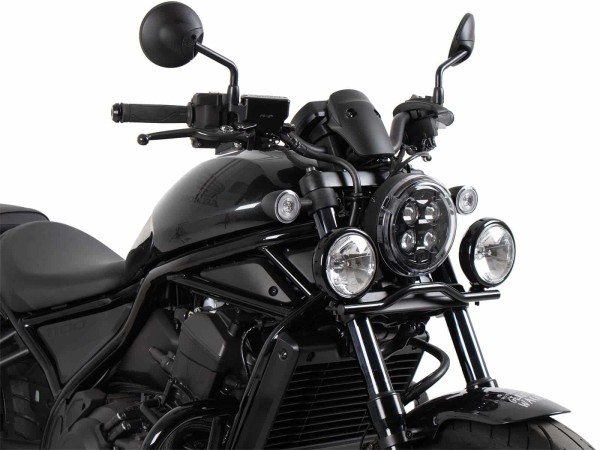 Kit de phares supplémentaires Twinlight (feux de route) noir pour Honda CMX 500 Rebel (20-) Hepco & Becker