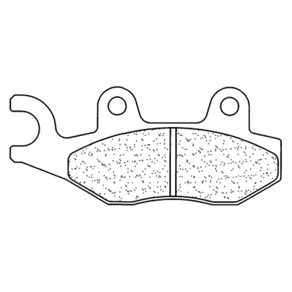 CL Brakes Street plaquettes de frein en métal fritté - 2288S4