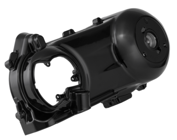 Couvercle de vario pour Vespa, noir brillant