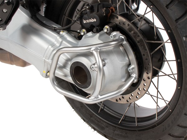 Protection de cardan argentée pour Moto Guzzi V 100 Mandello /S (22-) Hepco & Becker