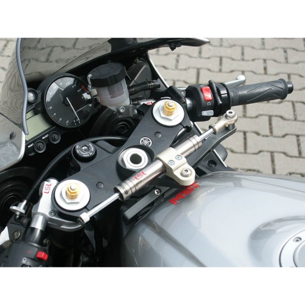 LSL Lenkungsdämpfer Kit mit Teilegutachten für Yamaha YZF-R1, 2002-2003, titan