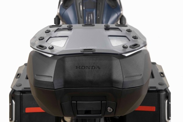 Porte-bagages pour top case Honda XL 750 Transalp /NT 1100 /ADV 750 /NC 750 X, PMMA, légèrement teinté