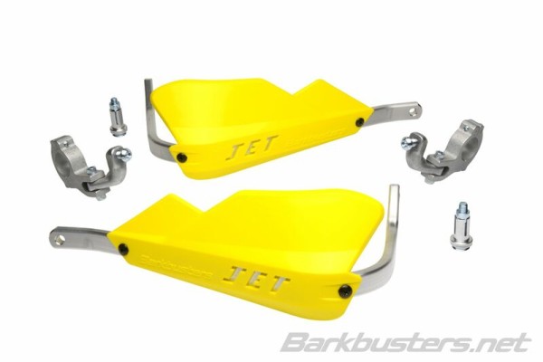 Barkbusters Jet kit protège-mains fixation deux points conique jaune