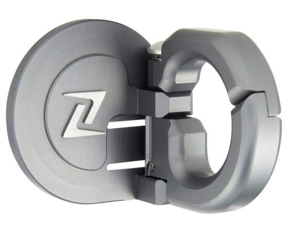 Crochet à bagages pour Vespa GTS/GTS Super/GTV/GT 60/GT/GT L/S 50-300ccm, gris mat