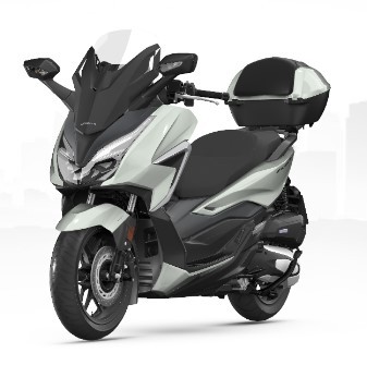 Top Case 35L y compris pont à bagages Forza 350 (2021-) *NH-C61P* PEARL FALCON GRAY original Honda