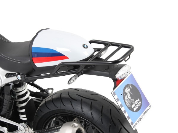 Porte-bagages tubulaire noir pour BMW R nineT Racer (17-20) Hepco & Becker