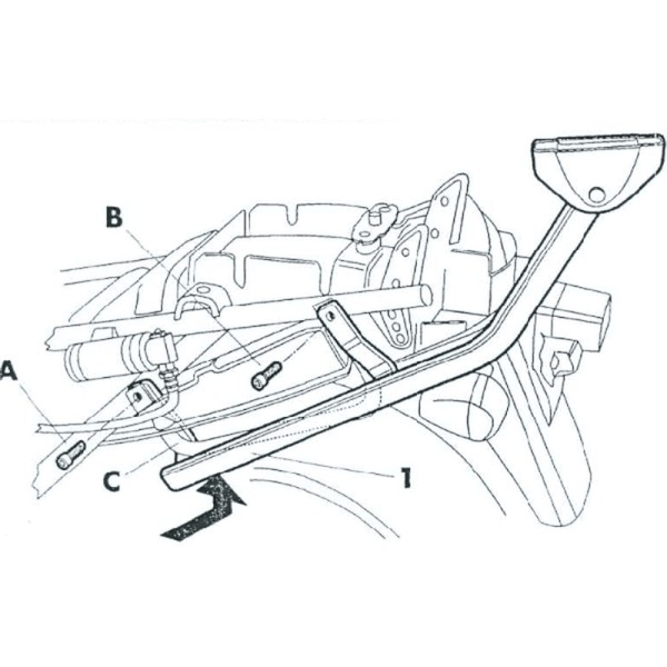 SHAD Top Master Montagesatz - Suzuki