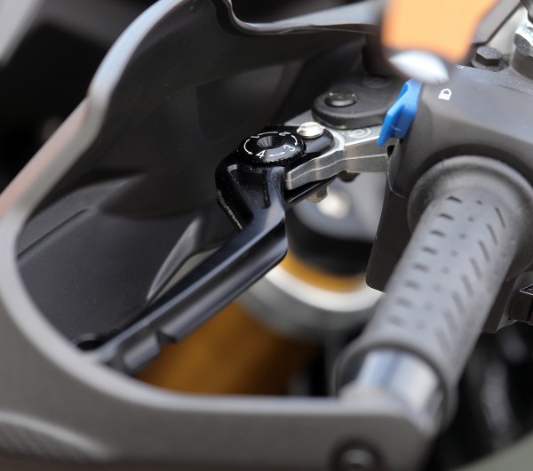 Aprilia Caponord levier d'embrayage racing fraisé - noir