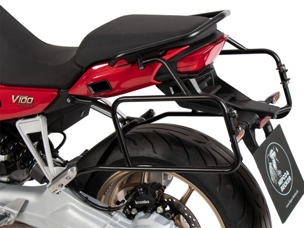Support de valises latérales pour Moto Guzzi V 100 Mandello Hepco & Becker