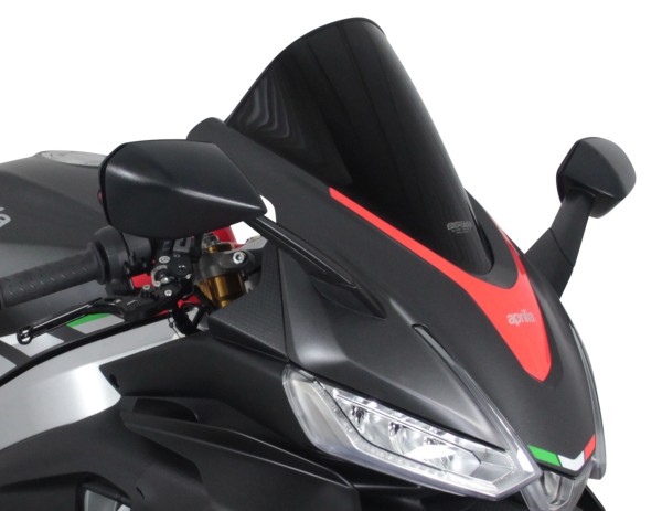 Ecran MRA Racing "R" noir pour Aprilia RS 660 2021-