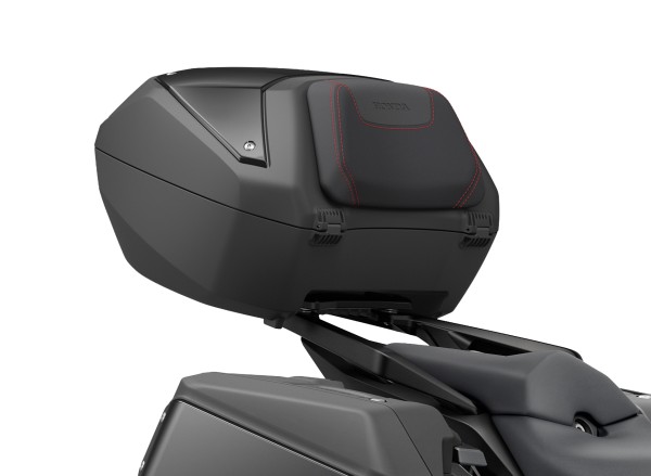 Kit top case avec coussin dorsal noir/couture décorative rouge pour Honda CB 1000 GT (26-) Original