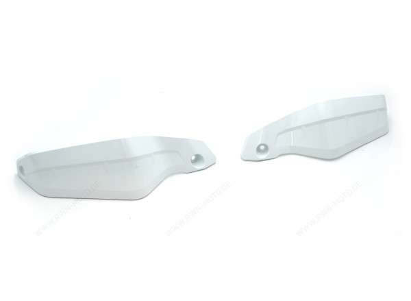 Protège-mains blancs pour XL 750 Transalp (23-)/E-Clutch (26-) et CRF1100L Africa Twin (20-)