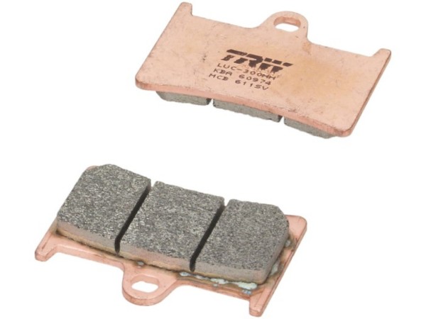 TRW Jeu de plaquettes de frein avant, métal fritté, avec ABE, MCB611SV
