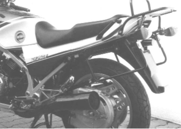 Porte-bagages tubulaire support de top case et porte-bagages latéraux noir pour Honda VF 750 F (83-86)