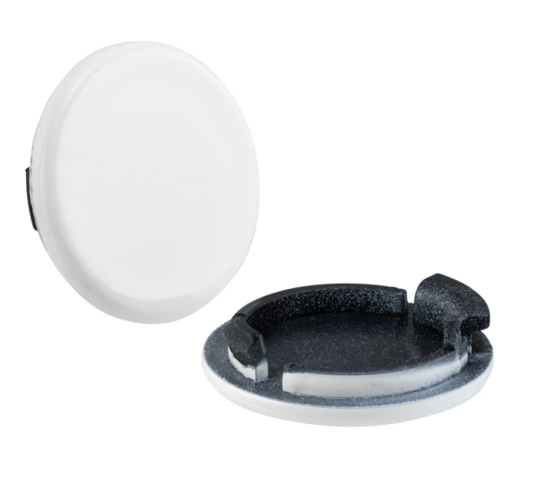 Cache trou de rétroviseur gauche & droite pour Vespa GTS/GTS Super 125 /300ccm (2023-), blanc