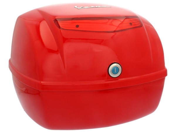 Top case original pour Vespa LX / S / PX - rouge dragon / passione 894
