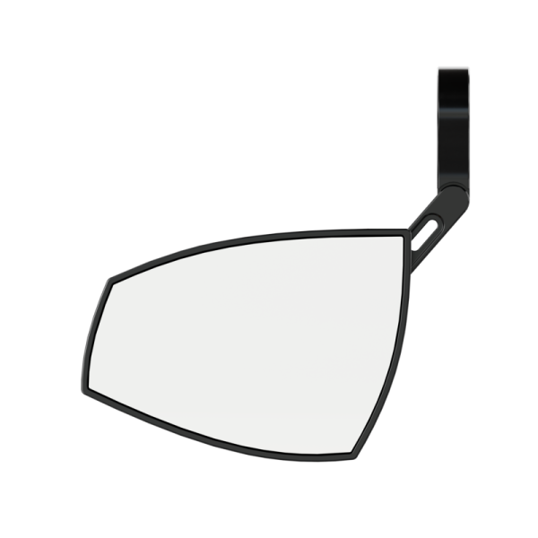 HIGHSIDER pro Rétroviseur d'extrémité de guidon Wave noir/or (paire)