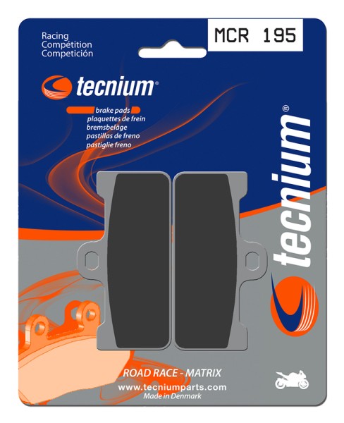 Plaquettes de frein en carbone fritté Tecnium Racing - MCR195