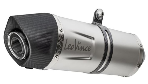 Silencieux arrière LeoVince LV One Evo Slip On en acier inoxydable pour CF Moto / Husqvarna / KTM