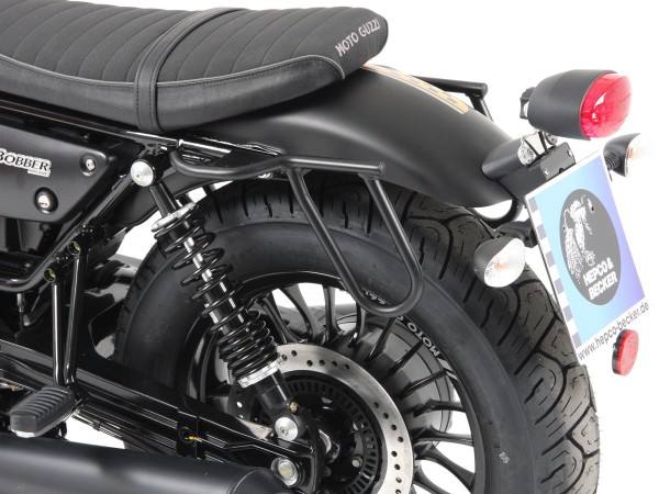 Porte-sac en cuir Cutout pour V 9 Bobber (année 16-) / Bobber Sport (année 19-)
