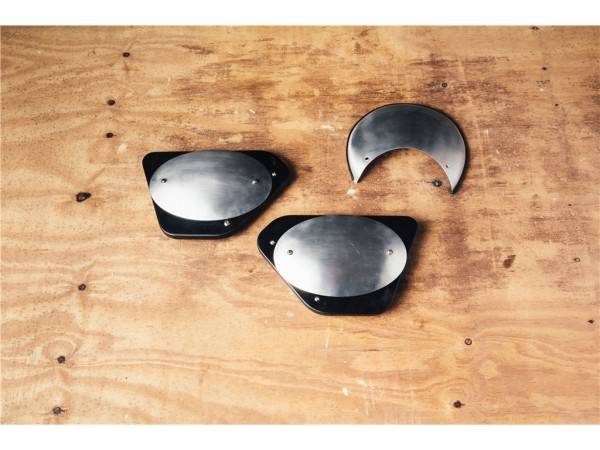 Cache original, argenté pour Moto Guzzi V7 I+II