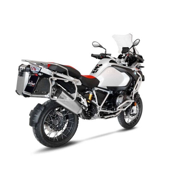 Système d?èchappement LeoVince LV-12 pour BMW R 1200 /1250 GS /Adventure, titane, slip on, E-approbation