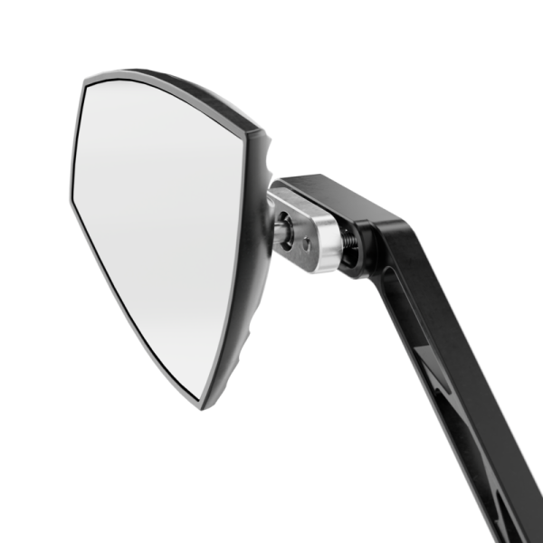 HIGHSIDER pro Rétroviseur Wave noir/argent (paire)