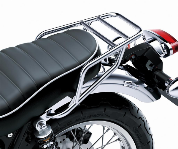 Porte-bagages chromé pour Kawasaki W800 Street (19-) Original