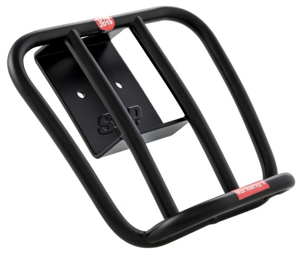Porte-bagages arrière 70's pour Vespa GTS / GTS Super HPE 125-300 ('19-), noir mat
